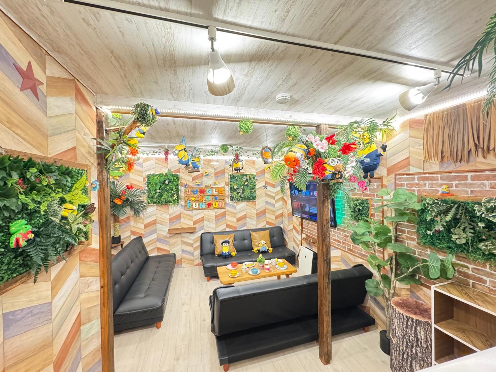 New Open Hotel Jungle Fun Fun J5 Coin Parking 500Yen For 24Hours Usj10 Minutes Osaka Eksteriør billede